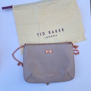 Ted Baker crosshatch crossbody/shoulder clutch bag